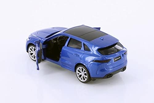 Showcasts Jaguar F -Pace, Blue TM012011 - 1/36 Escala Diecast Model Toy Car