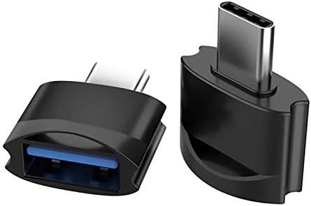 Adaptador masculino USB C feminino para USB compatível com o seu Samsung Galaxy S20+ para OTG com carregador tipo C. Use com dispositivos
