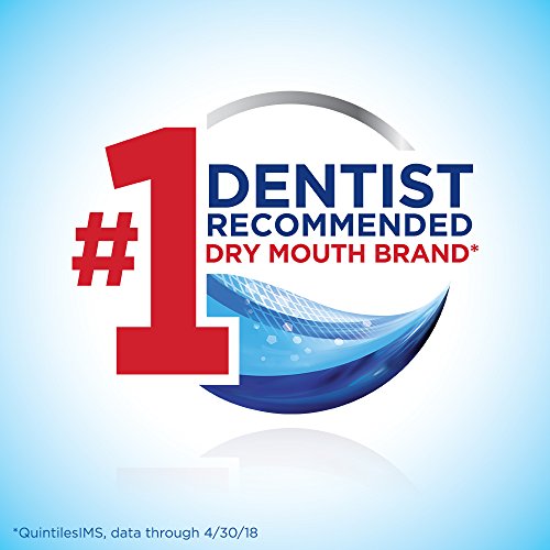 Enxagueira oral de enxaguar oral bioteno para boca seca, reflexo de respiração e tratamento de boca seca, hortelã fresca - 16 fl oz