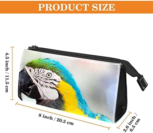 Saco de higiene pessoal Kit DOPP pendurado para homens resistentes a água para viajar, Macaw animal