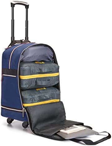 BIAGGI ZIPSAK Boost - bagagem de mão expansível com alça de carrinho - Perfeito para viajantes em movimento!