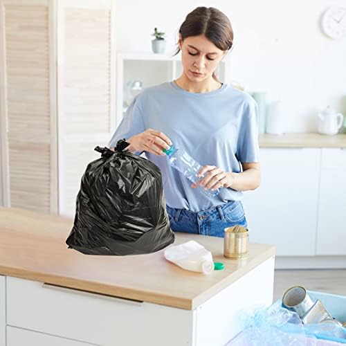 Caspo de lixo curado Bin Liner Dispulable Bedroom Gare Lift Lift Lixo de cozinha espessante lixo pode preto banheiro biodegradável