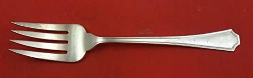 Kuyeda Sterling Silver Cold Meat Fork, Fairfax Style 930 Silver c. 1960 9