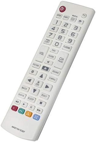 AKB74915397 Replaced Remote fit for LG TV 24LF4820 32LF595B 43LF5900 43UF6400 43UF6430 43UF6800 43UF6900 43UF7590 79UF7700 50UF8300
