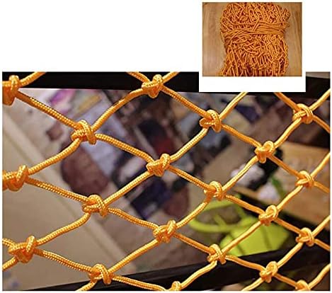 Rede de segurança QYQS para playground, corda de 0,6 cm de espessura, rede de corda de malha de 5 cm, rede de segurança da rede