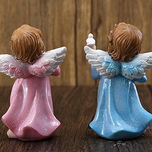 Estátuas de anjo da pomba da paz | Figuras dos Anjos Guardiões - Decoração Religiosa dos Anjos da Paz para Casa, Sala, Escritório,