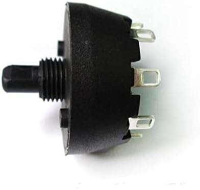 Botão de energia gooffy botão de 4 posições seletor de ventilador de 3 velocidades interruptor rotativo com substituição do governador