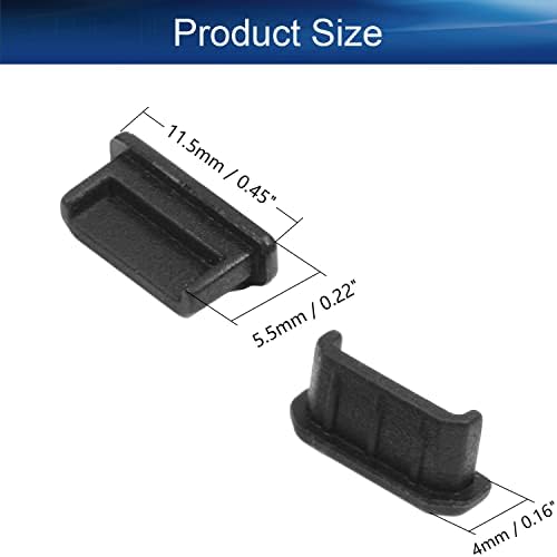 Heyiarbeit 5pcs silicone mini-hdmi tampa da porta da porta anti-pó tampa da tampa da tampa da tampa do plugue para a