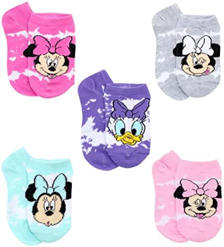 Disney Girl's Minnie Mouse 5 pack sem meias de show