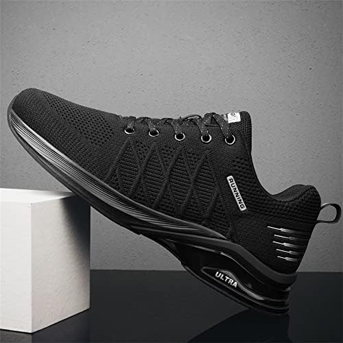 ASZELLELLE MENS VRAIL WOMENS Running Highking Shoes Breathable Comfort Athletic Sport Tennis Walking Sneakers Work Work Non Slip Trainers