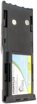 2 Pacote - Substituição para Motorola Gp300 Bateria + Alto ombro com Push to Talk Microfone compatível com Motorola HNN9628
