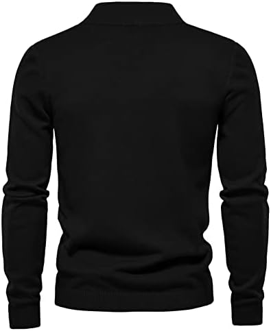 Dudubaby suéter de tamanho grande para homens outono inverno cor pura color