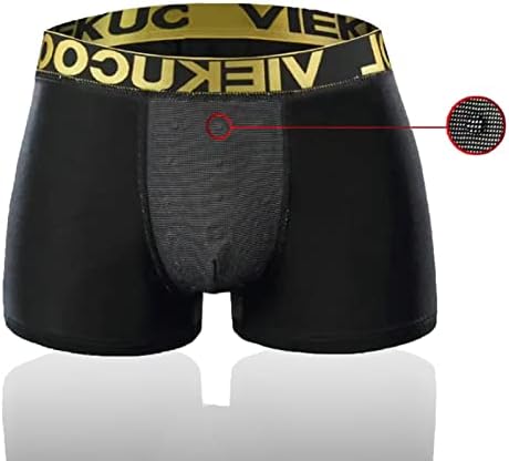 Shorts de boxe para homens Pacote de resumos fortes u- pintados cuechs boxer masculino masculino masculino masculino