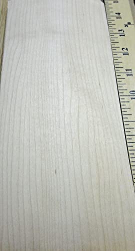 Folheado de madeira de bordo 4 x 9 -10 com patrocinador de papel 1/40th espessura geral a