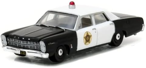 Greenlight 44760-B Andy Griffith 1967 Ford Custom Mayberry Police Car 1:64 Diecast da escala