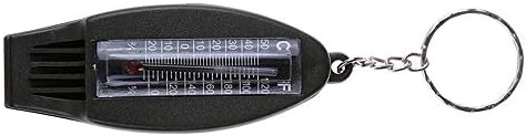 N/A Multifuncional 4 In1 Compass Termômetro de apito