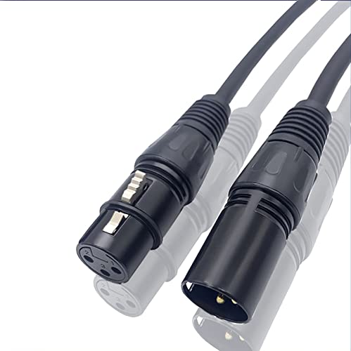 Cabos XLR do Tobissomo, XLR Microfone trabalha em mistura de microfone, gravação de câmera, misturador, alto -falante, amplificador