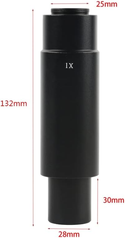 Equipamento de microscópio de laboratório 0,35x 0,5x 1x C-montanha 10A Lente Zoom Adaptador de ocular auxiliar para HDMI USB VGA Digital Video Microscope Camera Acessórios para microscópio