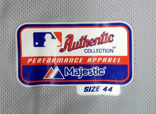2015 Pittsburgh Pirates Bat Boy jogo emitiu Jersey Grey Após a temporada P 746 - Jerseys MLB usada para o jogo MLB