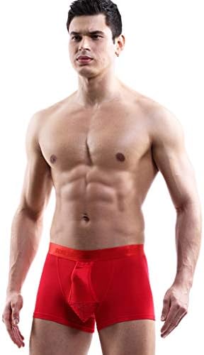 Lingerie sexy para homens cuecas travessos de boxe de sexo com bolsa de estádio embutida Sport Sport Masculino Underpants