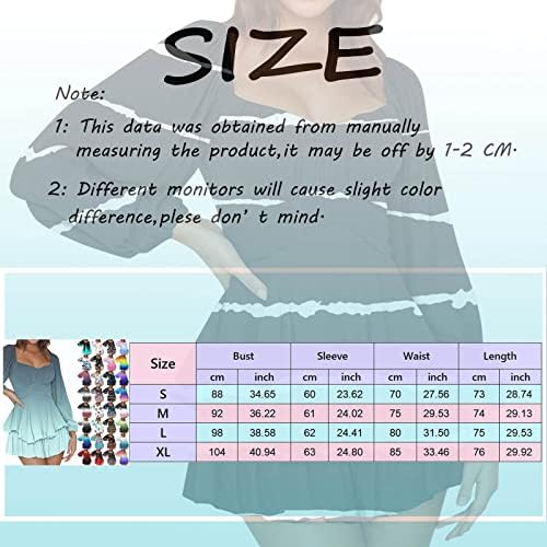Macacão de manga de manga curta Mtsdjskf para mulheres vestidos de vestido de manga longa de manga comprida Vestido casual curto