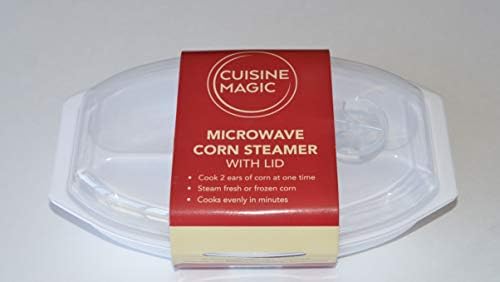 Cozinha Magic Microwave Corn Thorneer com tampa ventilada - sem lava -louças e lava -louças