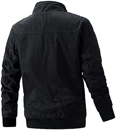 Capuz adssdq zip up para homens, tamanho de tamanho de outono de lasca longa casacos de manga longa masculina fita de jaqueta quente