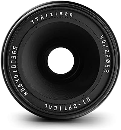 Ttartisan 40mm F2.8 APS-C Macro grande manual de abertura Foco Prime Focus Focus Lente para L Mount Camera como Sigma Fp