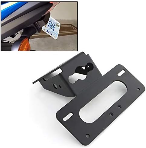 Xitomer Tail Tidy, Fender Eliminator Fit para GSX-S 1000/ GSX-S 1000F 2015-2021/ GSX-S750 2017 2018 2019-2021, ajuste a luz da placa