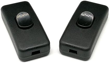 5pcs/saco preto branco 303 interruptor intermediário interruptor de botão de push de pushwar