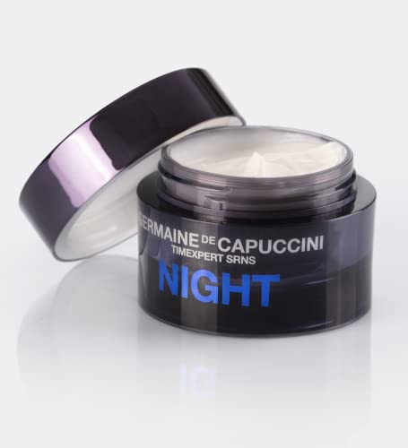 Germaine de Capuccini - Timexpert Srns Night Alta Recuperação Creme - Energy Booster Para uma pele suave e jovem - Adicione horas de sono à sua pele - 1,7 oz