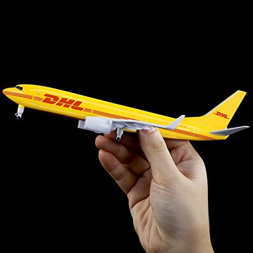 Busyflies 1: 300 escala DHL Airlines 737 Modelos de aviões de liga de ligas de avião