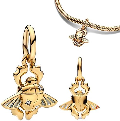Panwob Jewelry Movie Personagem Festive Bead Charms For Women Bracelets Colares em 925 Sterling Silver, Dia das Mães Aniversário