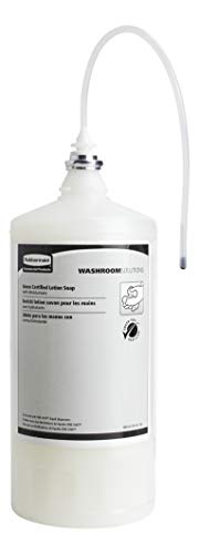 Rubbermaid Commercial FG4015411 Loção de sabão de mão enriquecida com hidratantes, sabão de loção - 1600 ml, certificação