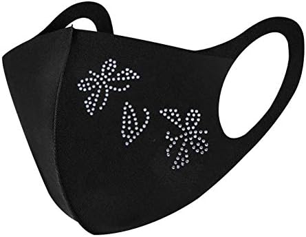 Máscara facial para adultos máscaras de pano reutilizável máscaras faciais de algodão impressão de diamante quente ajustável