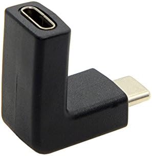 90 graus para cima ou para baixo USB 3.1 Tipo-C USB-C Adaptador de extensão feminina para tablets de tablets para
