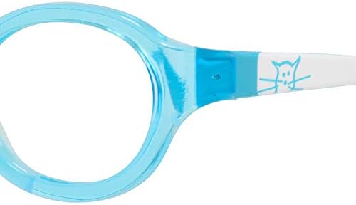 SAFILO UNISISEX KIDS SA0001.0175 Aqua White Oval 36 mm Frames de prescrição