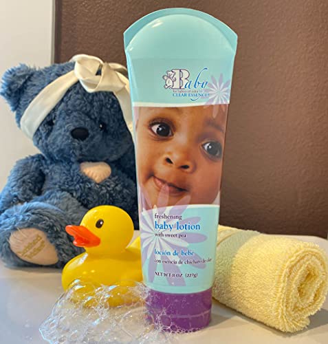 Essência clara para refrescar a loção para bebês com ervilha - cuidados com a pele do bebê - nutritivo hidratante diário de bebê