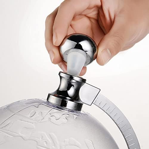 Sumduino Globes Decanter 1.5l Whisky Globe Decanter, dispensador de formato de globo com funil e rolha, toque no design