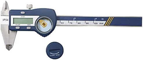 Smanni pinça digital 100 mm 0,01 mm de pinças digitais eletrônicas Vernier Micrômetro de medidor de aço inoxidável Ferramenta de medição