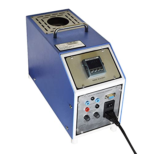 Calibrador de alta temperatura em bloco seco com termopares para laboratórios de calibração, divisões farmacêuticas,