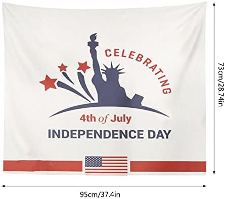 Decorações de festas havaianas bandeira americana Photo de fundo de fundo de pano de pano da independência decoração de festa