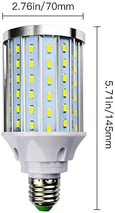 Lâmpadas de milho LED 30W E27 LED- 108 LEDs 5730 SMD 2700 LM Lâmpada de luz Cob Ultra brilhante Branca de 6000k Bulbo LED de