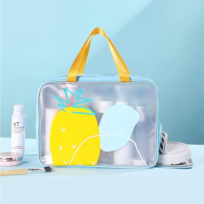 Saco de higiene pessoal separado seco molhado de grande capacidade Travel portátil Organizador de bolsa cosmética com armazenamento