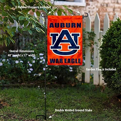 Auburn Tigers War Eagle Garden Bandro e Stand Stand Stand Set