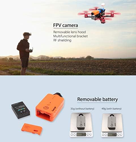 Câmera Runcam 2 FPV 1080p HD Câmera de ação para FPV RC Plane Drone com 32 GB de cartão SD