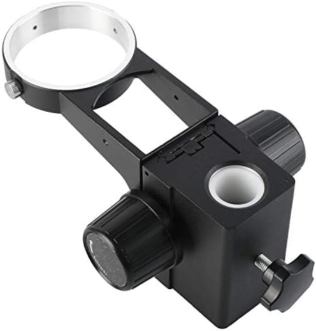Microscópio estéreo preto Koppace KP-A1 Microscópio de foco de foco de foco Diâmetro de 76mm Microscópio de foco de