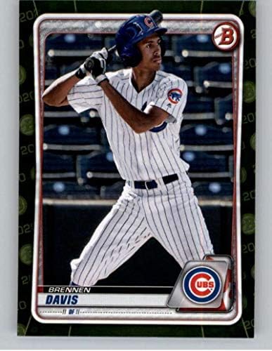 2020 Bowman Prospects Camo #BP-141 Brennen Davis RC Rookie Chicago Cubs MLB Baseball Trading Card