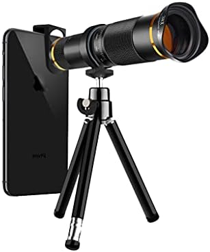 Lente de telecopeio de hnkdd lente de câmera de telefote universal 4k para o kit de lente móvel para smartphone incluem tripé