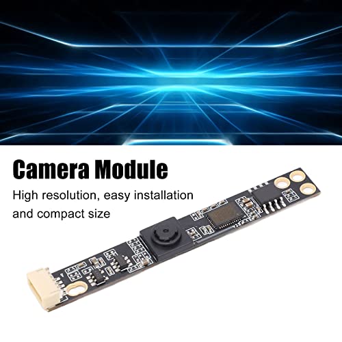 Placa de câmera USB, módulo de câmera Focus Focus de 3,29 mm 66 ° sem distorção 720p preto durável para telefone celular de
